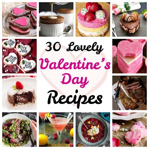 30 Lovely Valentines Day Recipes Salt And Lavender
