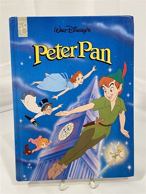 Walt Disneys Peter Pan Book Mouse Works Classics Collection Vintage