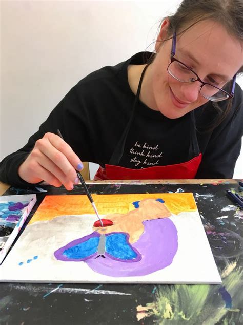 Art Therapy Transforms Mental Health Of 25 Year Old With Cerebral Palsy
