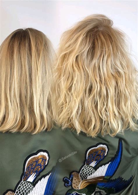 Some perms are also done to make wavy, fine hair straight. Beach Wave Perm | Permed hairstyles, Wave perm, Hair waves