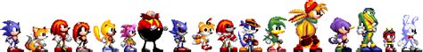 Various Classic Sonic Characters By Fuzzysarting On Deviantart