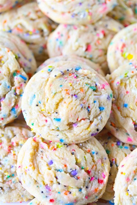 Super Soft Sprinkle Pudding Cookies If You Havent Tried Pudding