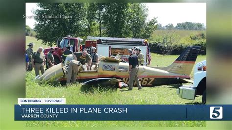 Three Killed In Warren County Plane Crash