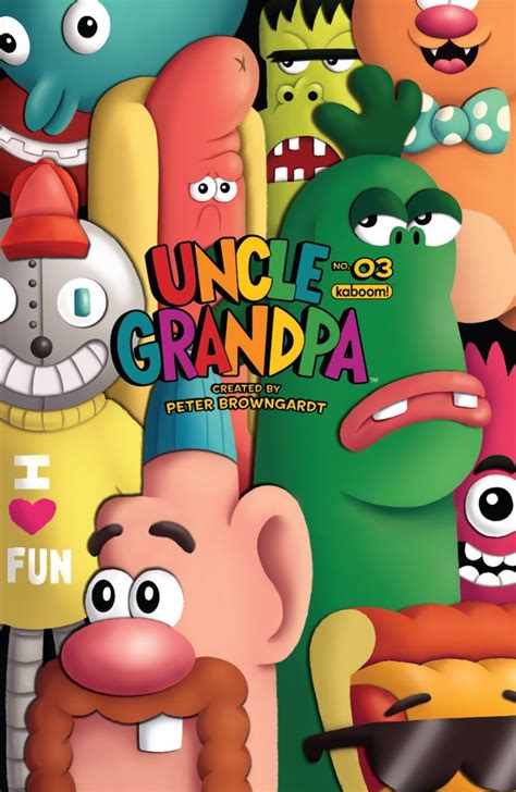 Preview Uncle Grandpa 3 All Comic Com In 2023 Uncle Grandpa