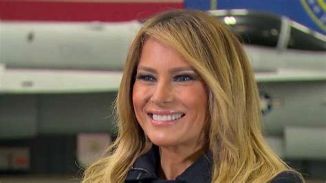 first lady melania trump on supporting military families fox news
