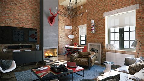 Attractive Loft Apartment With An Interior Design Made By Pavel Vetrov