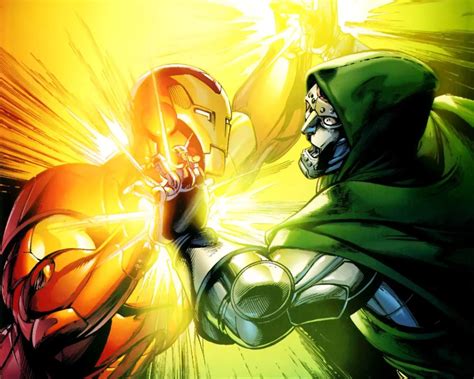 Iron Man Vs Dr Doom Zoom Comics Daily Comic Book Wallpapers