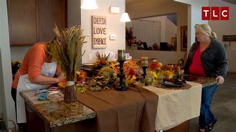 thanksgiving centerpiece project sister wives youtube
