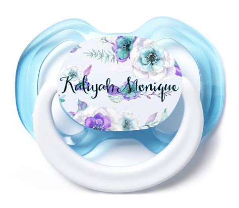 Personalized Pacifiers Binkys And Soothies Personalized Pacifier Pacifier Personalised