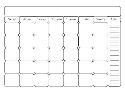 Catch Blank 31 Day Calendar Printable Best Calendar Example