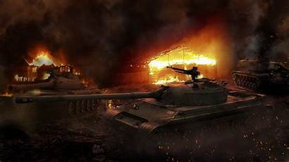 Tanks Wot Wallpapers Background Theme Tank Fire