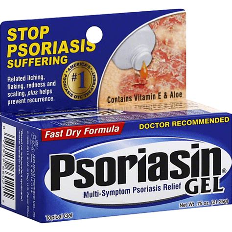 Psoriasin Psoriasis Relief Gel Health And Personal Care Edwards Food