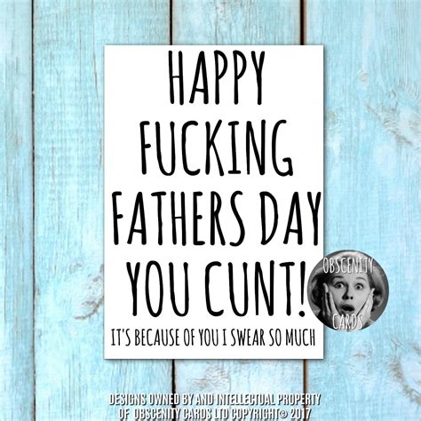 Funny Fathers Day Cards The Funniest Online Shop For Obscene Greetings Cards Pens And Ts