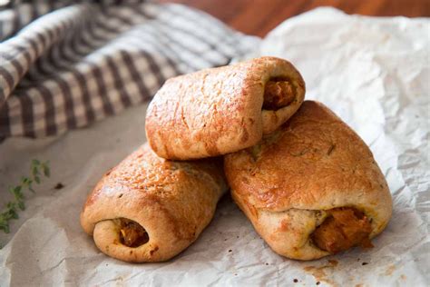 Stuffed Bread Rolls With Pumpkin Onion And Cheese Recipe By Archanas