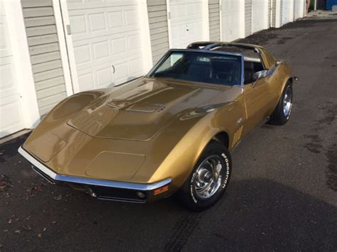 Riverside Gold 1969 427390 Corvettet Tops Automatic 44428 Miles