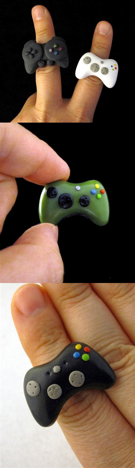 Video Game Controller Ring Xbox Playstation Ring Kawaii Cute