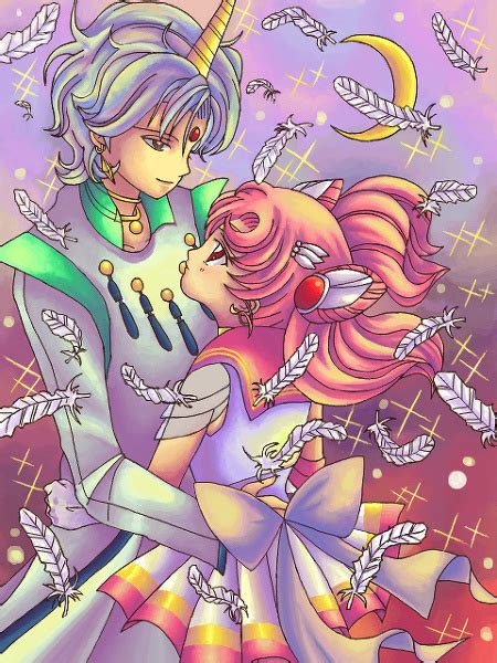 Helios And Chibiusa Sailor Mini Moon Rini Fan Art Fanpop