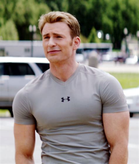 Captain America Chris Evans Body