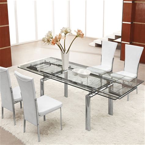Modern Glass Dining Table Canada Glass Designs