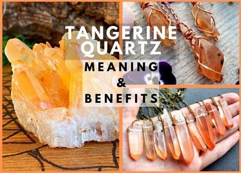 Tangerine Quartz Meaning Uses Chakra Healing Zodiac Birthstone