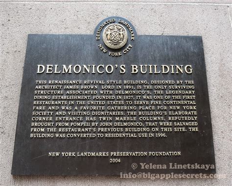 Big Apple Secrets Delmonicos The First Restaurant In New York