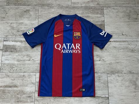 Nike Mens Nike Fc Barcelona 2016 2017 Home Football Shirt Jersey Grailed