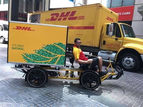Dhl Rolls Out Its Cubicycle In New York City Participating In New