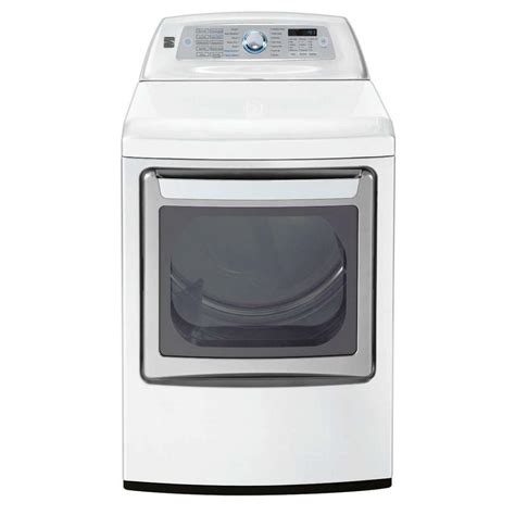 Kenmore Elite 71552 73 Cubic Foot White Gas Dryer With Dual Opening