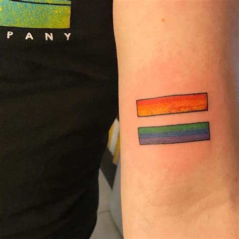 9 Equality Tattoos That Show Love Is Love Is Love Equality Tattoos Rainbow Tattoos Pride