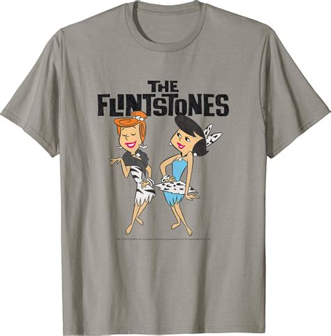 The Flintstones Wilma Flintstone Betty Rubble Fashionable T