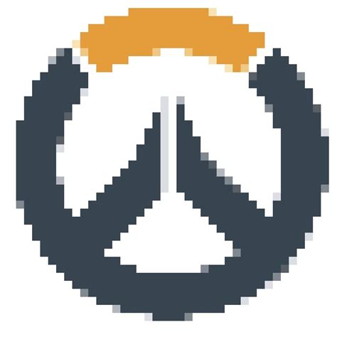 Overwatch Symbol Pixel Art Overwatch Amino