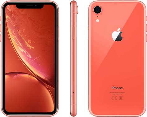Apple Iphone Xr Atandt 64gb Coral Renewed