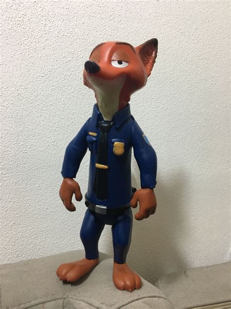 Nick Wilde Police Outfit Zootopia Custom Action Figure