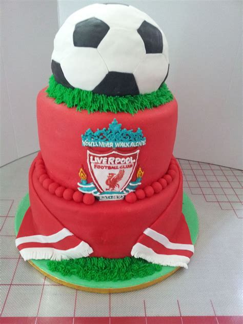 Liverpool fc cakes cake ideas and designs. Liverpool Cake Front - CakeCentral.com