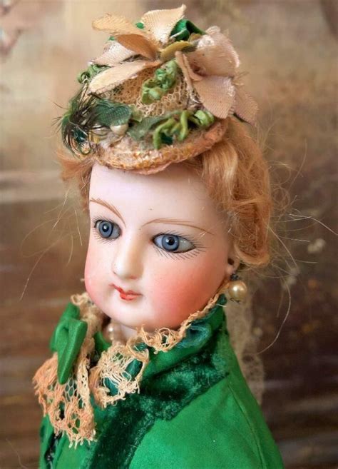Stunning Early Antique French Fashion Doll 13 Circa 1860 Plus 2