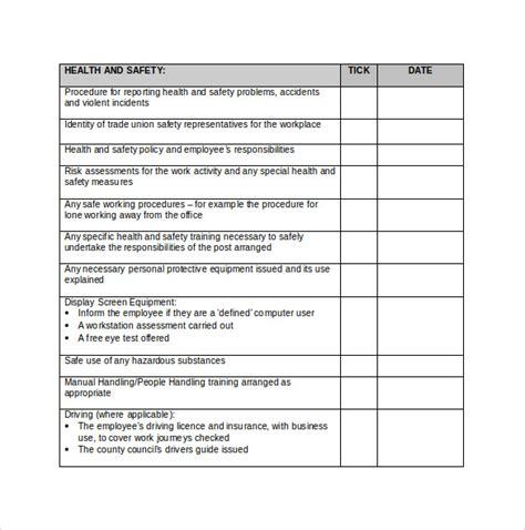Free 6 Sample Ms Word Checklist Templates In Ms Word Vrogue