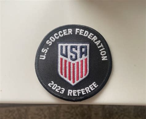 2023 Ussf Soccer Referee Badge Patch Us Soccer Federation New Ebay