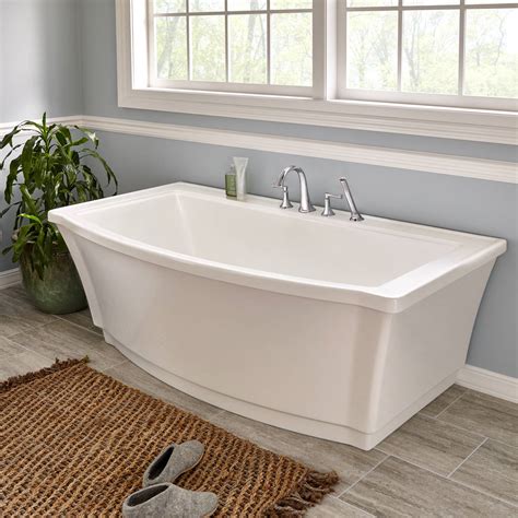So if you want to stretch out your legs, you can. Freestanding Tub With Deck Mount Faucet - Home Ideas
