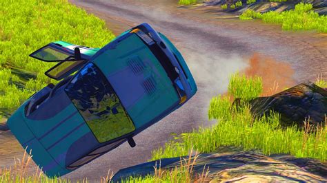 Rally Crashes 2 Beamng Drive Youtube