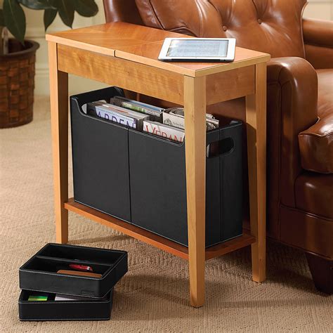 All measurements are length x width x height. Magazine Storage: 12 Tables and Stools That Can Help ...