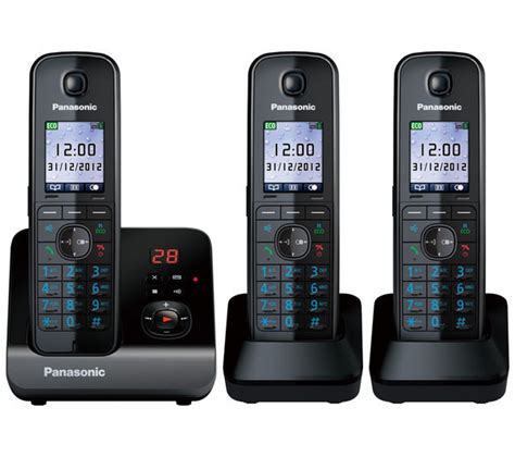 Panasonic Kx Tg8163eb Cordless Phone With Answering