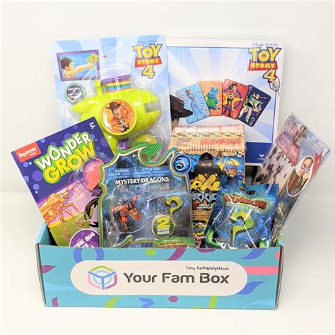 Toy Box Monthly Subscription Your Fam Box
