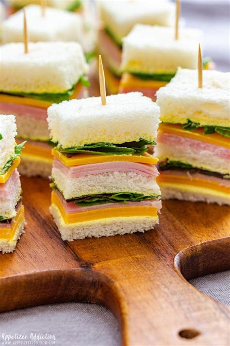 Mini Sandwiches For Party Appetizer Addiction