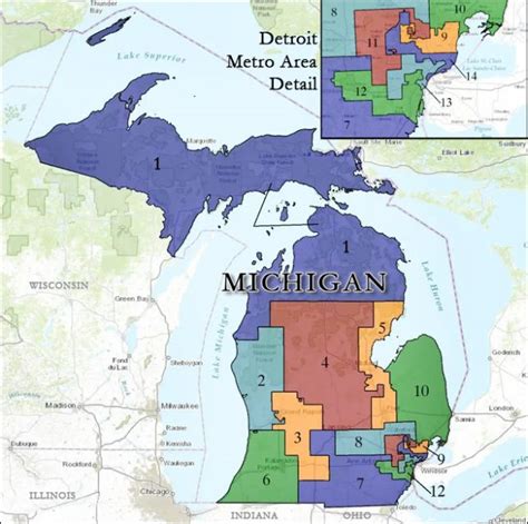 Michigan Congressional Districts The Ellis Insight