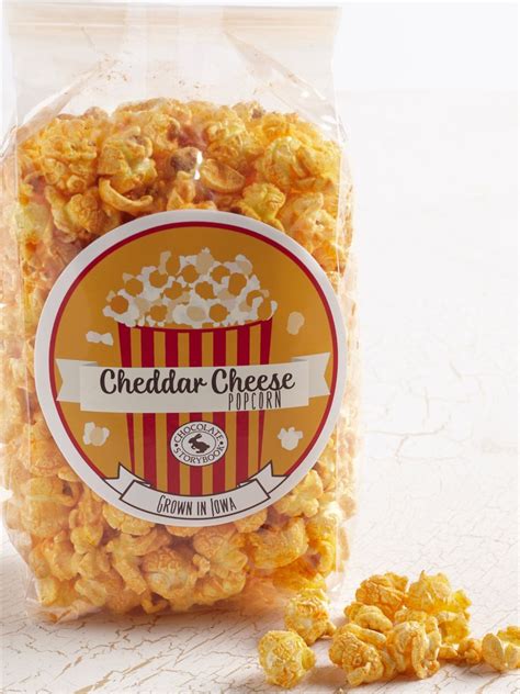 Cheddar Cheese Popcorn Bag Custom Handmade Chocolates And Ts By