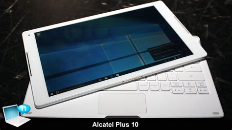 Alcatel Plus 10 Tablet 2in1 Con Tastiera Dock E Windows 10 Youtube