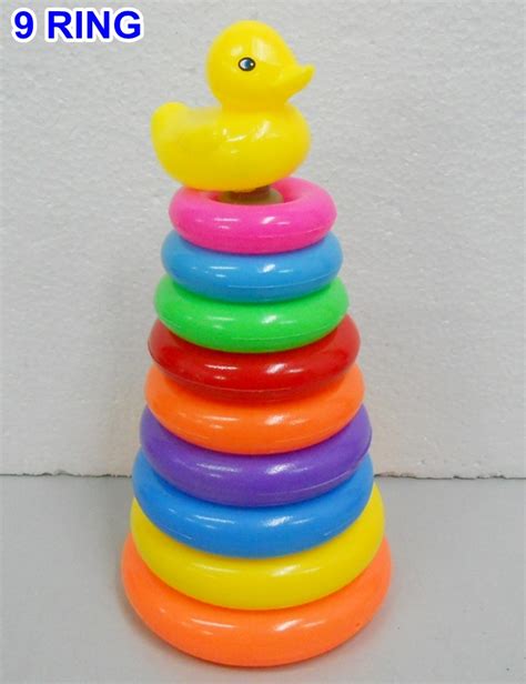 Bongbongidea Stacking Rings Toy For Baby And Toddler