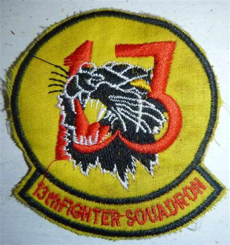 Usaf Variant Patch 13th Tactical Fighter Panther Pack Vietnam