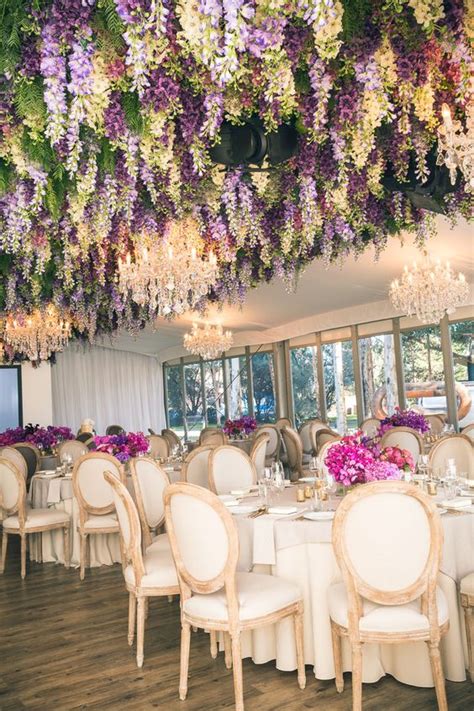 10 Floral Reception Ceilings That Will Make You Re Think Your Day Of