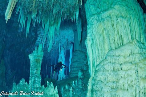 Crystal Caves Of Abaco Island The Bahamas Underwaterdivingart Cave